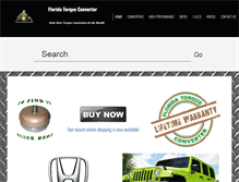 Tablet Screenshot of floridatorqueconverters.com